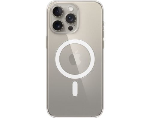 Чехол Apple iPhone 15 Pro Max Clear Case with MagSafe (MT233) фото №3