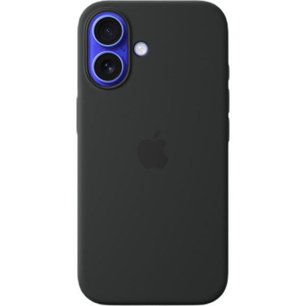 Чехол Apple iPhone 16 Silicone Case with MagSafe - Black (MYY13) фото №2