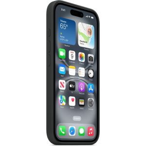 Чехол Apple iPhone 16 Silicone Case with MagSafe - Black (MYY13)