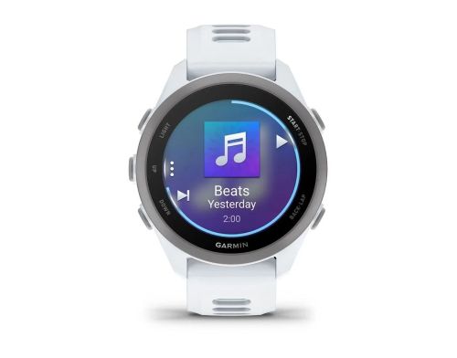 Смарт-часы Garmin Forerunner 170 Music Whitestone with Whitestone/Cloud Blue Band (010-03920-11) фото №3