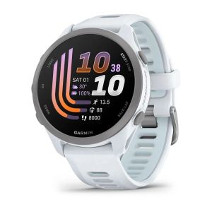 Смарт-часы Garmin Forerunner 170 Music Whitestone with Whitestone/Cloud Blue Band (010-03920-11)