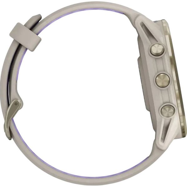 Смарт-часы Garmin Forerunner 970 Soft Gold Titanium w. French Gray C. and French Gray/T. Indigo Band (010-02969-02/12) фото №3
