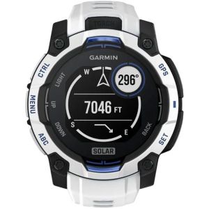 Смарт-часы Garmin Instinct 3 45mm Solar Whitestone with Whitestone Band (010-02934-03/43)