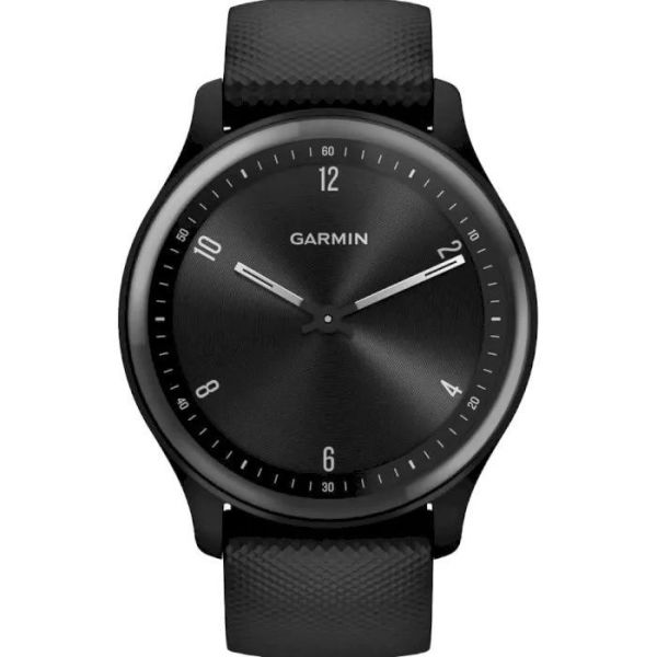 Смарт-часы Garmin Vivomove Trend Slate S. Steel Bezel with Black Case and S. Band (010-02665-00) фото №2