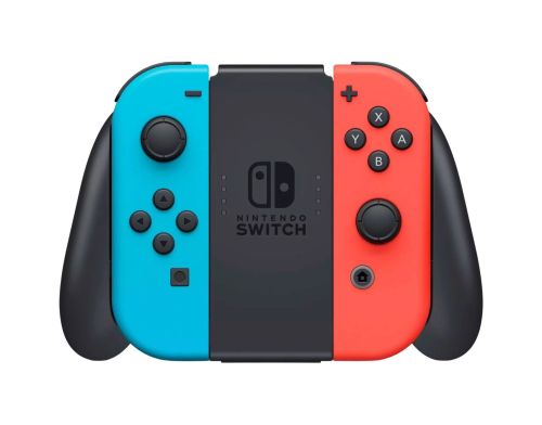 Портативная игровая консоль Nintendo Switch Neon Red Обновленная Б.У; фото №2