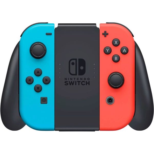 Портативная игровая консоль Nintendo Switch Neon Red Обновленная Б.У; фото №2