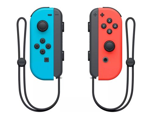Портативная игровая консоль Nintendo Switch Neon Red Обновленная Б.У; фото №5