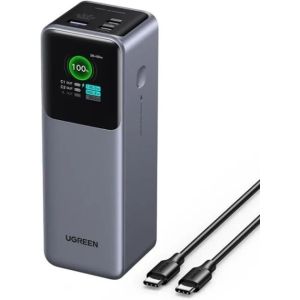 Повербанк (Powerbank) UGREEN PB722 25000mAh 200W Gray