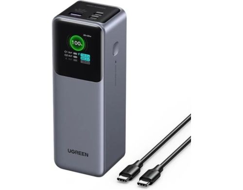 Повербанк (Powerbank) UGREEN PB722 25000mAh 200W Gray фото №2