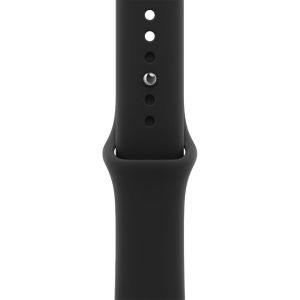 Смарт-часы Apple Watch Series 12 GPS 42mm Black Aluminum Case with Black Sport Band - S/M (MJEA4)