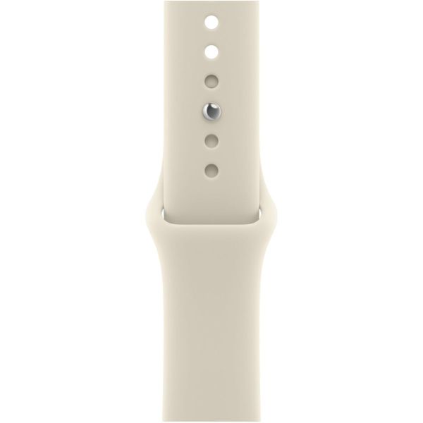 Смарт-часы Apple Watch Series 12 GPS 42mm Light Gold Aluminum Case with Sand Sport Band - S/M (MJED4) фото №2