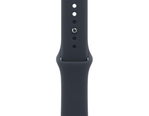 Смарт-часы Apple Watch Series 12 GPS + Cellular 42mm Space Gray Aluminum Case with Navy Blue Sport Band - S/M (MJFX4) фото №2