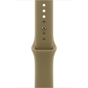 Смарт-часы Apple Watch Series 12 GPS + Cellular 46mm Dark Bronze Aluminum Case with Olive Sport Band - S/M (MJGD4)