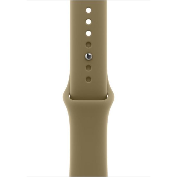 Смарт-часы Apple Watch Series 12 GPS + Cellular 46mm Dark Bronze Aluminum Case with Olive Sport Band - S/M (MJGD4) фото №2