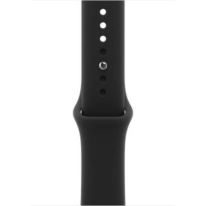Смарт-часы Apple Watch Series 12 GPS 46mm Black Aluminum Case with Black Sport Band - S/M (MJEK4)