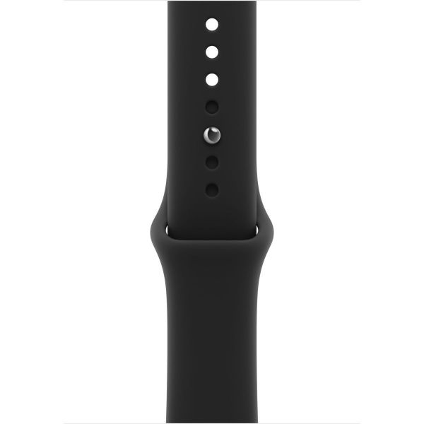 Смарт-часы Apple Watch Series 12 GPS + Cellular 46mm Black Aluminum Case with Black Sport Band - M/L (MJG94) фото №2