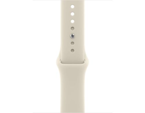 Смарт-часы Apple Watch Series 12 GPS 46mm Light Gold Aluminum Case with Sand Sport Band - M/L (MJEP4) фото №2