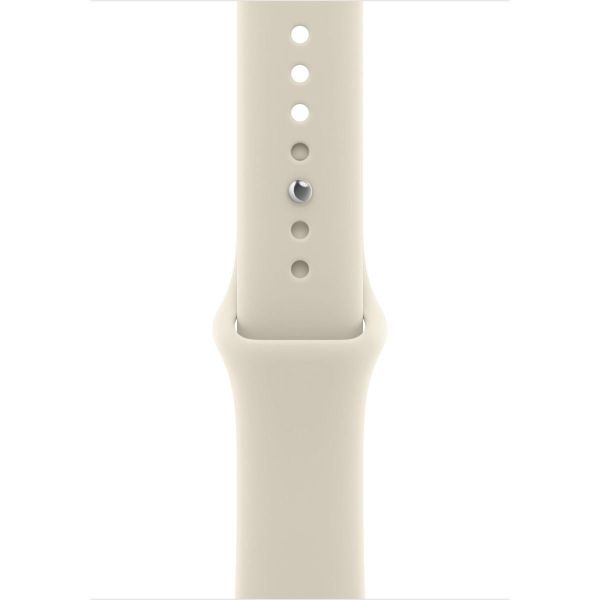 Смарт-годинник Apple Watch Series 12 GPS + Cellular 46mm Light Gold Aluminum Case with Sand Sport Band - M/L (MJGC4) фото №2