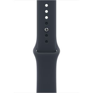 Смарт-часы Apple Watch Series 12 GPS + Cellular 46mm Space Gray Aluminum Case with Navy Blue Sport Band - S/M (MJG64)