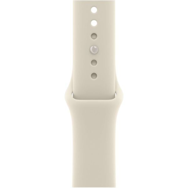 Смарт-часы Apple Watch Series 12 GPS + Cellular 42mm Pearl White Ceramic Case with Sand Sport Band - M/L (MJGX4) фото №3