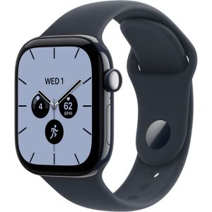 Смарт-часы Apple Watch Series 12 GPS + Cellular 42mm Night Blue Ceramic Case with Navy Blue Sport Band - S/M (MJGY4)