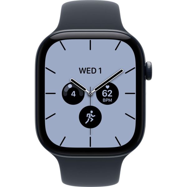 Смарт-годинник Apple Watch Series 12 GPS + Cellular 46mm Night Blue Ceramic Case with Navy Blue Sport Band - M/L (MJH44) фото №3