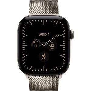 Смарт-часы Apple Watch Series 12 GPS + Cellular 42mm Natural Titanium Case with Natural Milanese Loop (MJGH4)
