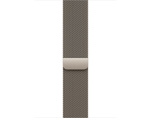 Смарт-часы Apple Watch Series 12 GPS + Cellular 46mm Natural Titanium Case with Natural Milanese Loop - S/M (MJGP4) фото №3