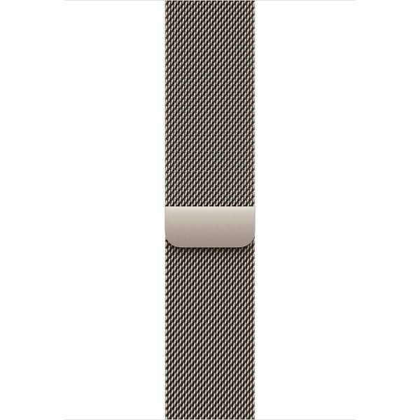 Смарт-годинник Apple Watch Series 12 GPS + Cellular 46mm Natural Titanium Case with Natural Milanese Loop - M/L (MJGQ4) фото №3