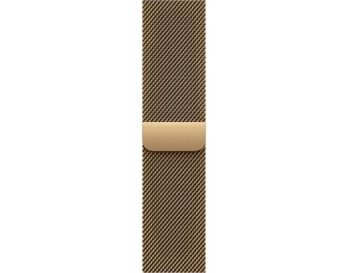 Смарт-годинник Apple Watch Series 12 GPS + Cellular 42mm Radiant Gold Titanium Case with Radiant Gold Milanese Loop (MJGL4) фото №3