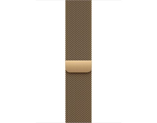 Смарт-годинник Apple Watch Series 12 GPS + Cellular 46mm Radiant Gold Titanium Case with Radiant Gold Milanese Loop - S/M (MJGU4) фото №3