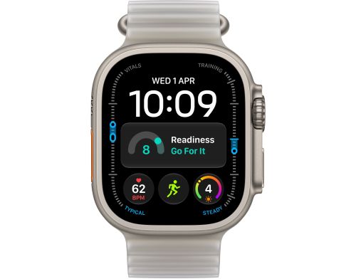 Смарт-часы Apple Watch Ultra 4 GPS + Cellular 49mm Natural Titanium Case with Translucent Gray Ocean Band (MJAD4) фото №2