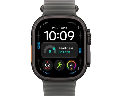 Смарт-часы Apple Watch Ultra 4 GPS + Cellular 49mm Black Titanium Case with Translucent Black Ocean Band (MJAY4) фото №3