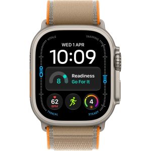 Смарт-часы Apple Watch Ultra 4 GPS + Cellular 49mm Natural Titanium Case with Sand Trail Loop - S/M (MJAJ4)