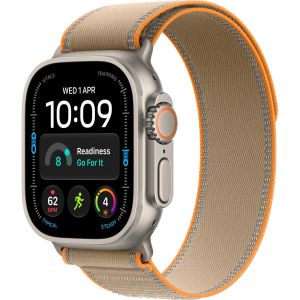 Смарт-часы Apple Watch Ultra 4 GPS + Cellular 49mm Natural Titanium Case with Sand Trail Loop - M/L (MJAQ4)