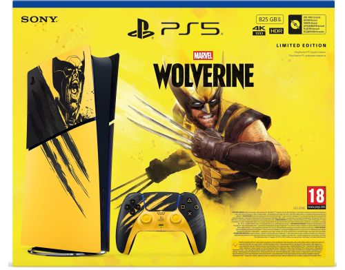 Игровая консоль Sony PlayStation 5 Slim Digital Edition Marvel's Wolverine Limited (1000056882) фото №2