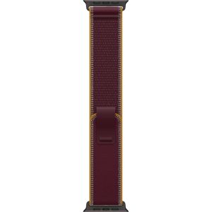 Смарт-часы Apple Watch Ultra 4 GPS + Cellular 49mm Black Titanium Case with Burgundy Trail Loop - M/L (MJC44)