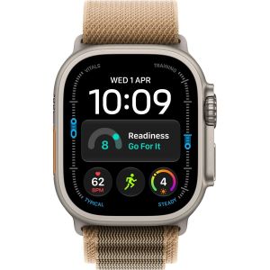 Смарт-часы Apple Watch Ultra 4 GPS + Cellular 49mm Natural Titanium Case with Desert Alpine Loop - Medium (MJAF4)