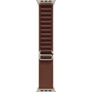 Смарт-часы Apple Watch Ultra 4 GPS + Cellular 49mm Black Titanium Case with Burgundy Alpine Loop - Medium (MJC14)