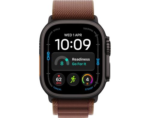Смарт-часы Apple Watch Ultra 4 GPS + Cellular 49mm Black Titanium Case with Burgundy Alpine Loop - Medium (MJC14) фото №3