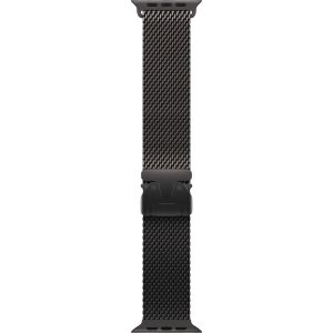 Смарт-часы Apple Watch Ultra 4 GPS + Cellular 49mm Black Titanium Case with Black Titanium Milanese Loop - Medium (MJAV4)