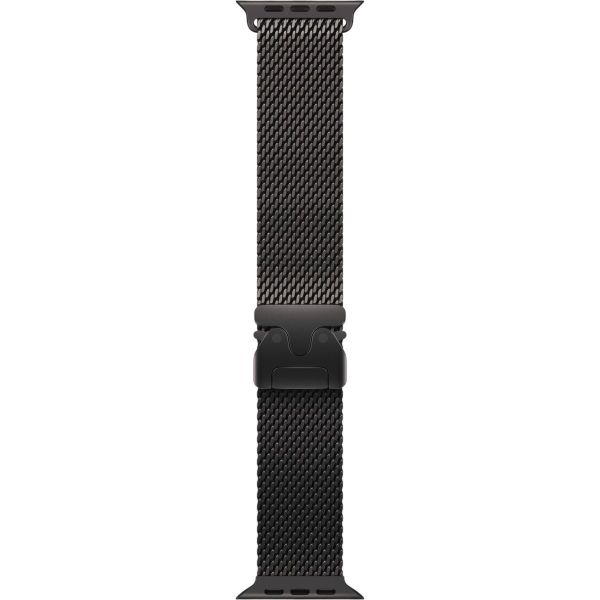 Смарт-часы Apple Watch Ultra 4 GPS + Cellular 49mm Black Titanium Case with Black Titanium Milanese Loop - Medium (MJAV4) фото №2