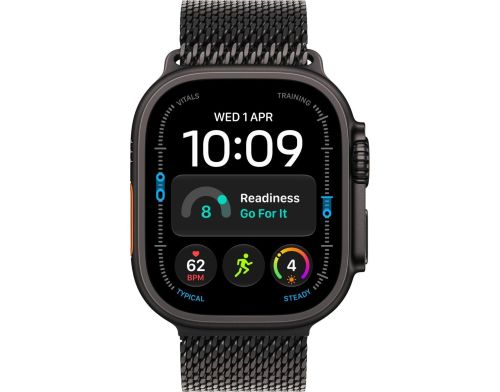 Смарт-часы Apple Watch Ultra 4 GPS + Cellular 49mm Black Titanium Case with Black Titanium Milanese Loop - Medium (MJAV4) фото №3