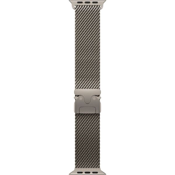 Смарт-годинник Apple Watch Ultra 4 GPS + Cellular 49mm Natural Titanium Case with Natural Titanium Milanese Loop - Medium (MJA94) фото №3