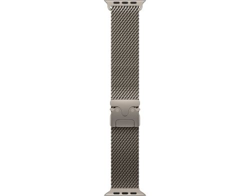 Смарт-годинник Apple Watch Ultra 4 GPS + Cellular 49mm Natural Titanium Case with Natural Titanium Milanese Loop - Large (MJAA4) фото №3