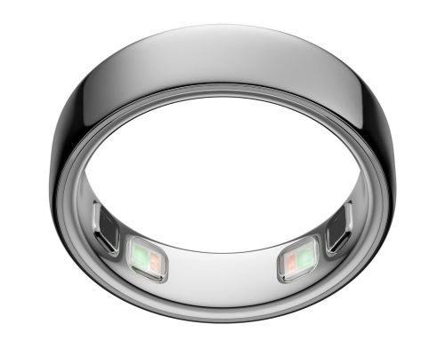 Смарт-кольцо Oura Ring 5 Silver - Size 8 (JZ90-61403-08) фото №3