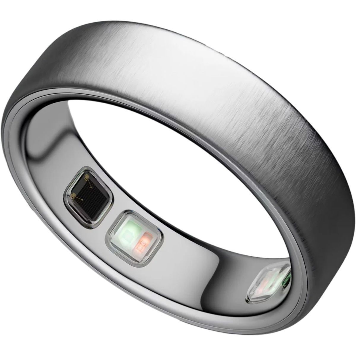 Oura Ring 5 Brushed Silver - Size 7 (JZ90-61619-07)