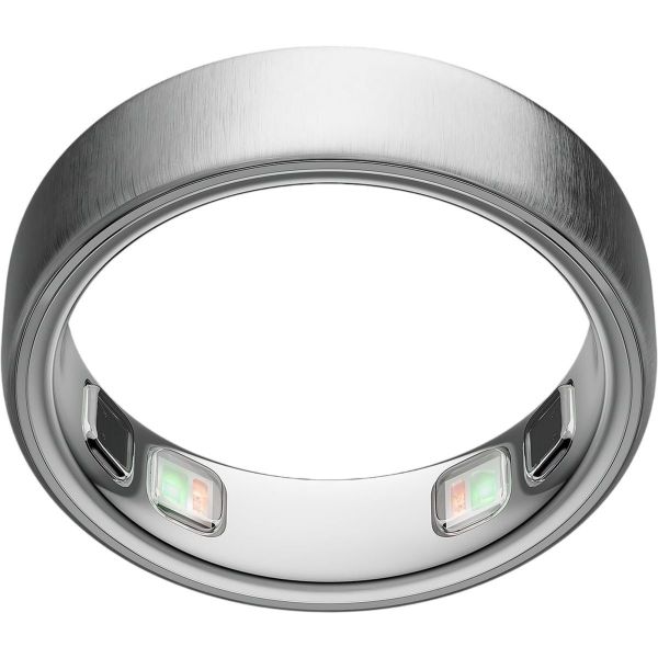 Смарт-кольцо Oura Ring 5 Brushed Silver - Size 11 (JZ90-61619-11) фото №3