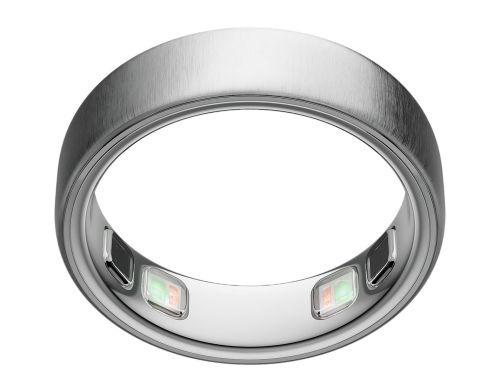 Смарт-кольцо Oura Ring 5 Brushed Silver - Size 13 (JZ90-61619-13) фото №2