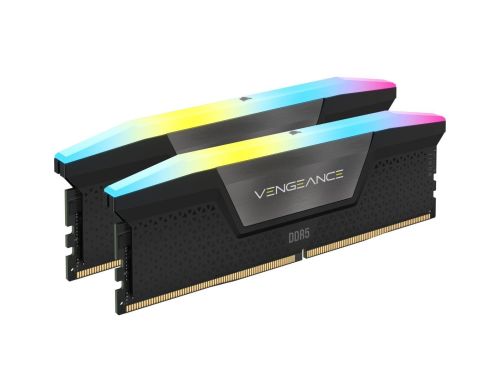 Оперативна пам'ять Corsair 16 GB DDR5 5200 MHz Vengeance RGB Black (CMH16GX5M2B5200C40) фото №3